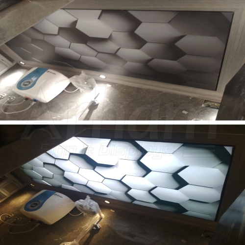 Backlit Fabric Signage Indoor